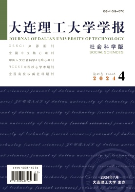 大连理工大学学报(社会科学版)封面